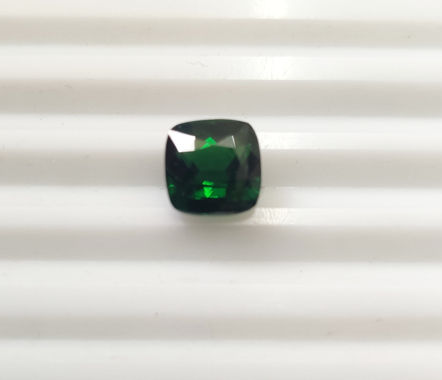 Tsavorite Garnet Cushion Cut 2.22 Carats