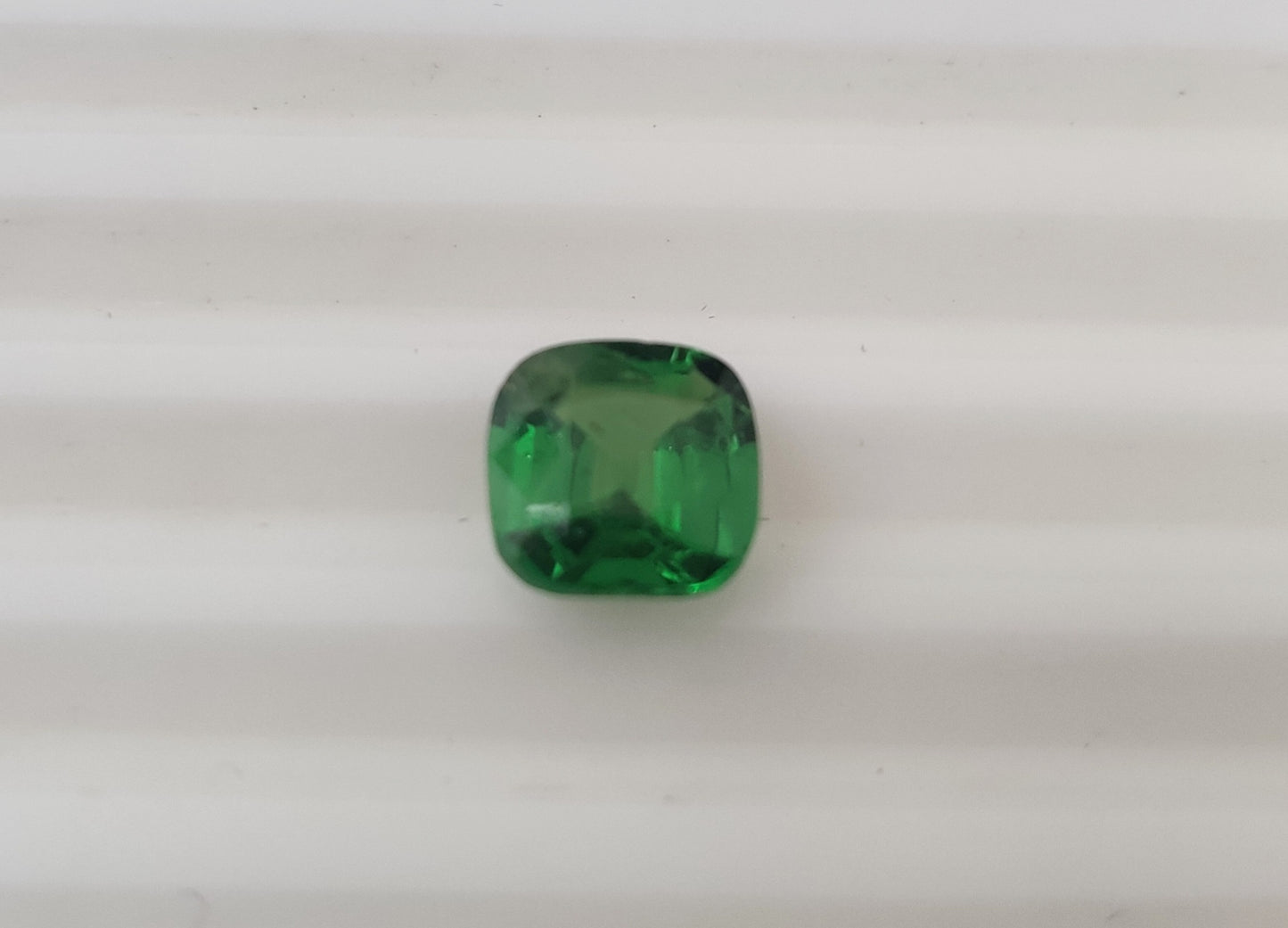 Tsavorite Garnet Cushion Cut 1.53 Carats