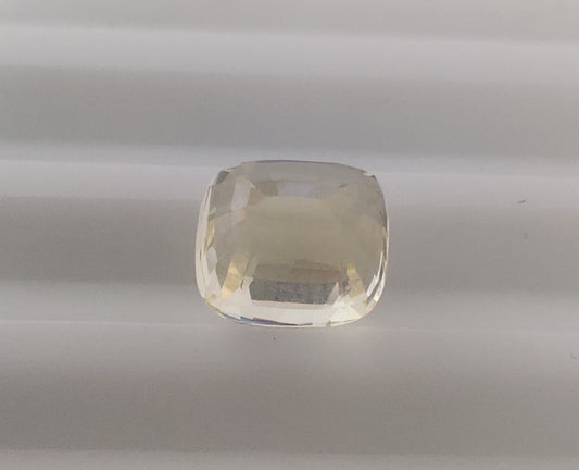 Heated Natural Yellow Sapphire Cushion Cut 2.04 Carats, Sri Lanka