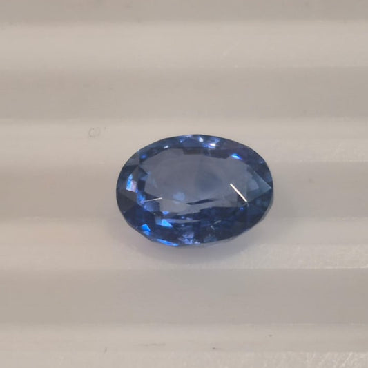Heated Natural Blue Sapphire Oval Cut 1.98 Carats, Sri Lanka