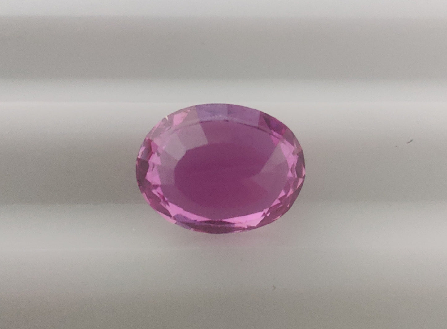 Heated Natural Pink Sapphire Oval Cut 1.03 Carats, Sri Lanka
