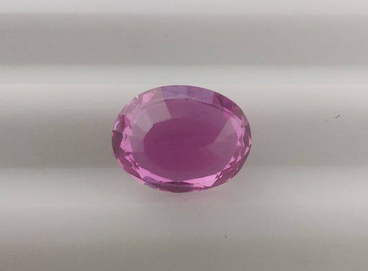 Heated Natural Pink Sapphire Oval Cut 1.03 Carats, Sri Lanka