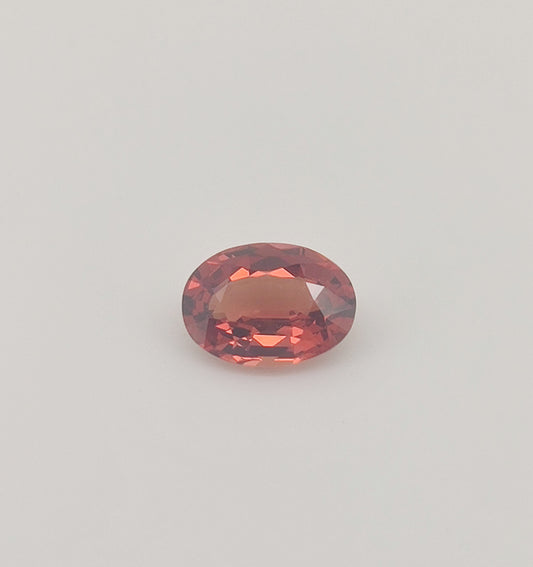 Unheated Natural Orange Spinel Oval Cut 2.10 Carats, Burma